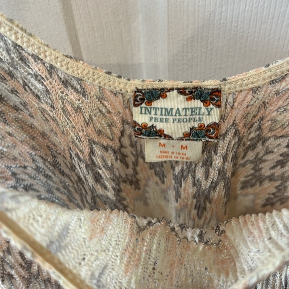 Free People Pattern Slip Dress - Picture 5 of 5